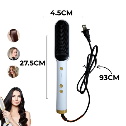 CEPILLO ALISADOR DE CERÁMICA TURMALINA