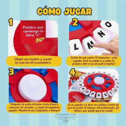 JUEGO DE MESA BASTA!!!