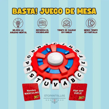 JUEGO DE MESA BASTA!!!