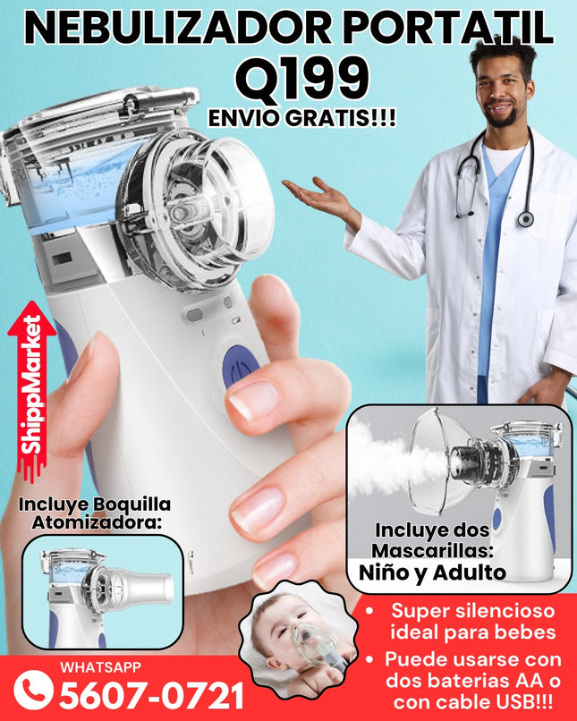 NEBULIZADOR PORTATIL
