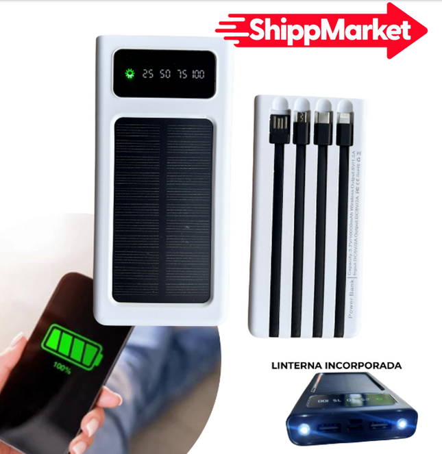 CARGADOR SOLAR PORTÁTIL