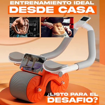 RODILLO DE DOBLE RUEDA PARA ABDOMEN